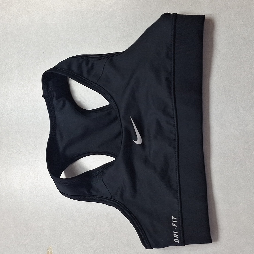 Nike Dri-Fit Sports Bra Black Size S